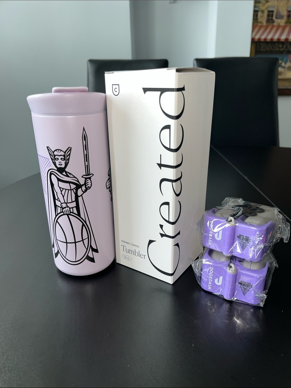 2026 Peets Coffee x Golden State Valkyries Tumbler + 2 Valkyries binoculars NWT